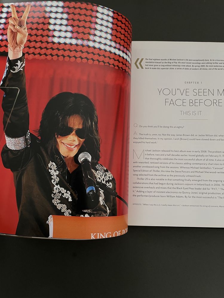 Michael Jackson Rewind (оригинал, англ.) – коллекционная книга с фото
