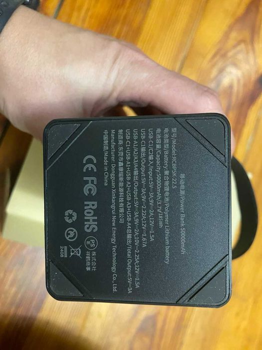 Power Bank Rocoren 50000 mAh – потужний зовнішній пауербанк 22,5W