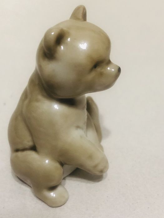 Фарфоровая статуэтка Мишка (Городница)