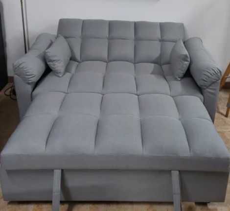 Sofá cama casal novo, portes grátis, pagamento na entrega