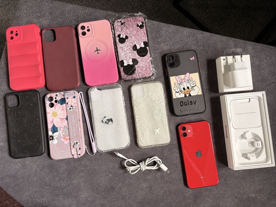 iPhone 11 – 64 GB – Czerwony – Bardzo dobry stan