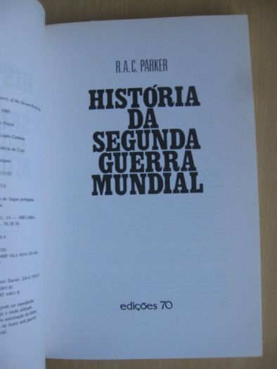 História da Segunda Guerra Mundial de R.A.C. Parker