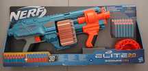 Nowa wyrzutnia Nerf Elite 2.0 Shockwave RD-15 duży zestaw