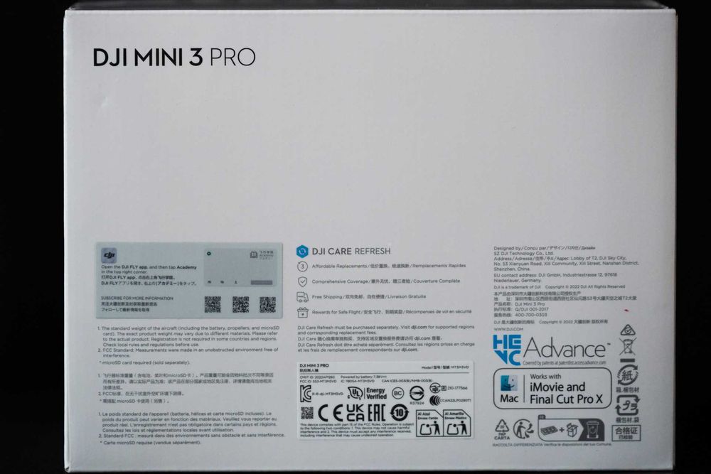 Nowy dron DJI mini 3 Pro + używany kontroler