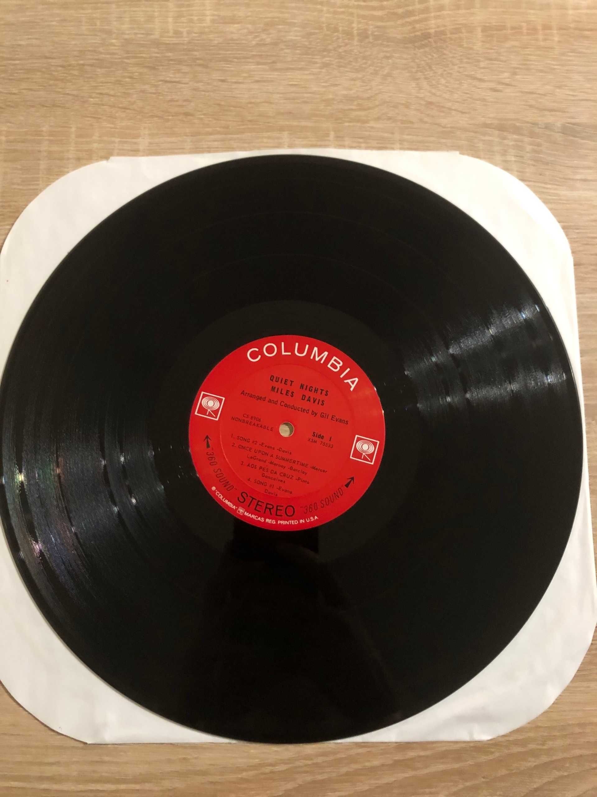 Miles Davis Quiet Nights 1 Press USA STEREO 1964 EX- LP