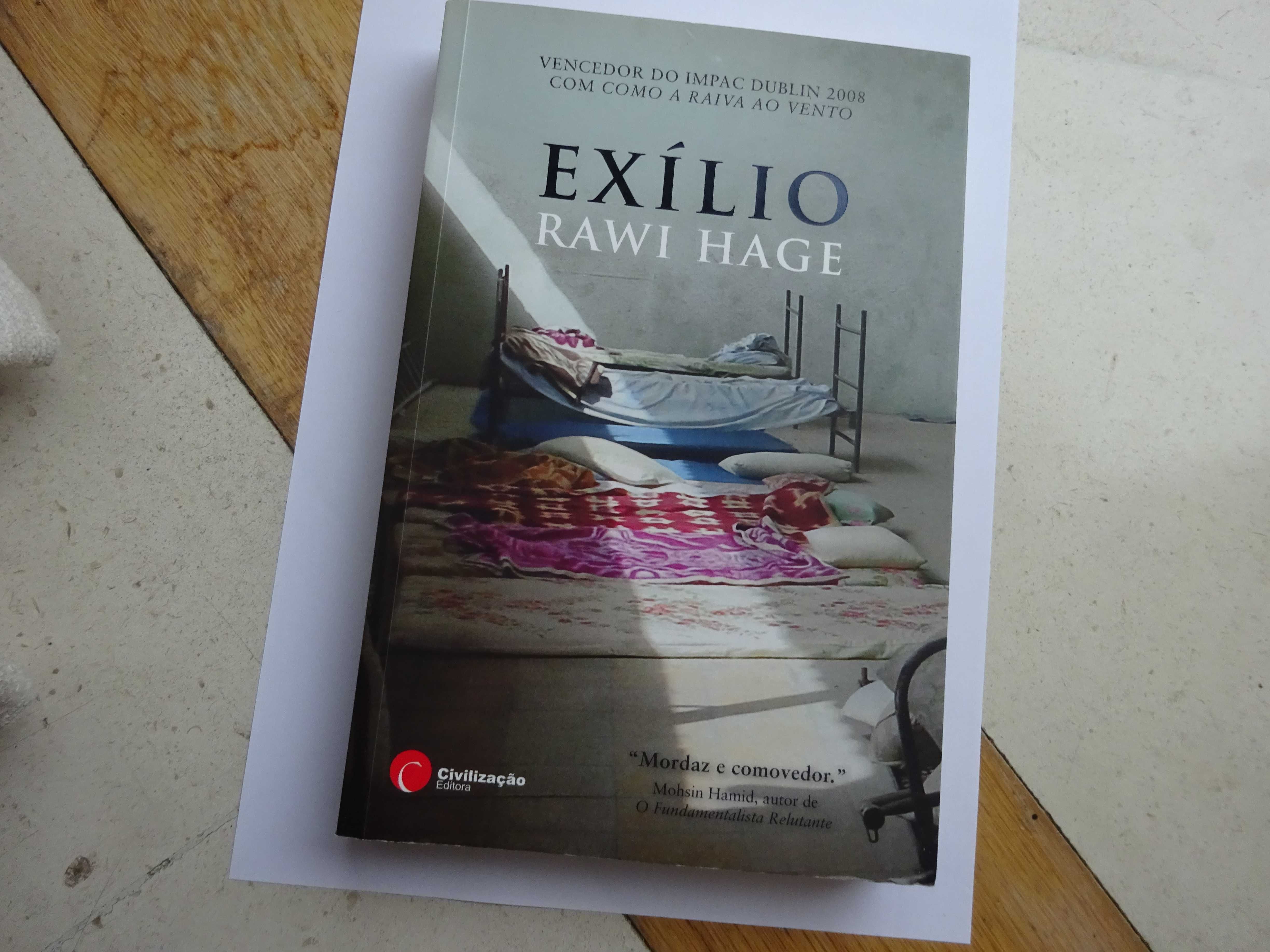 Livro Exilio de Raw Hage