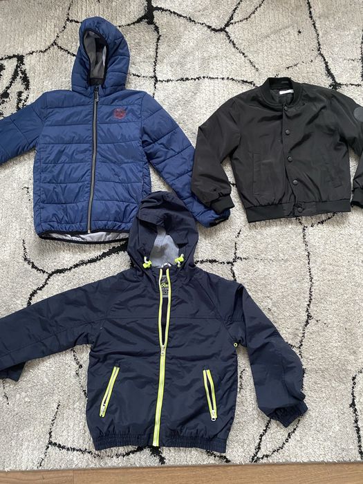 Zestaw kurtki 134 h&m pepco inne