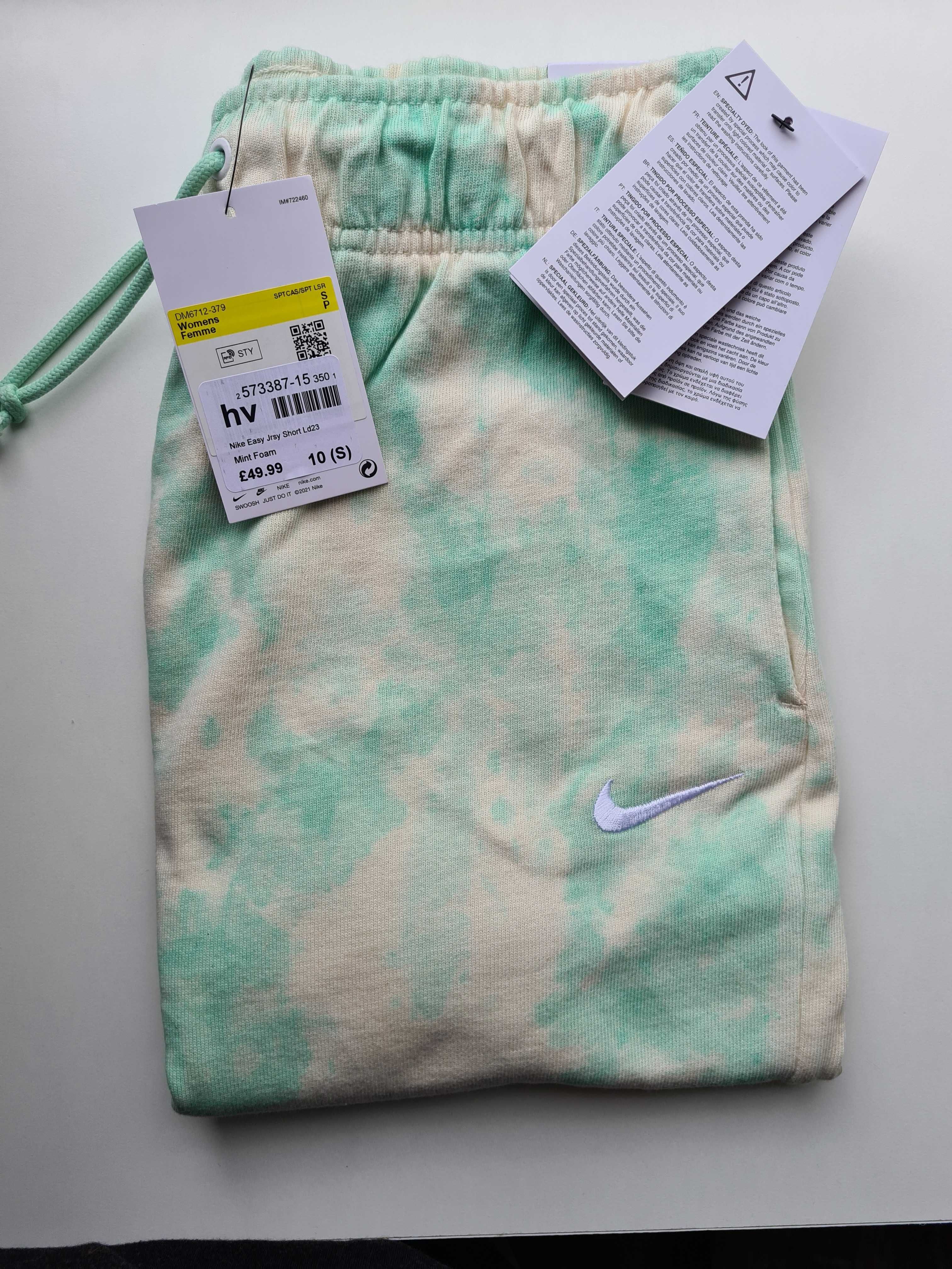 Женские трикотажные шорты Nike Washed Найк. Оригинал. Размеры S/M