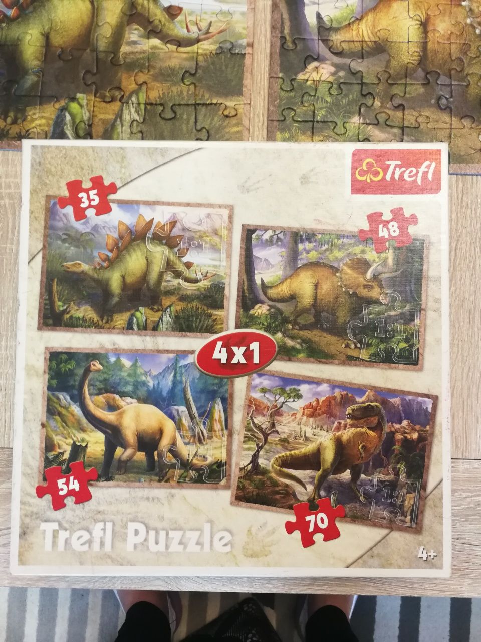 Puzzle Trefl dinozaury