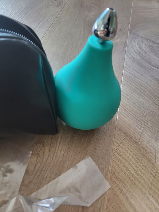 Balon Politzera ( gruszka) z kompletem oliwek do ucha, nosa