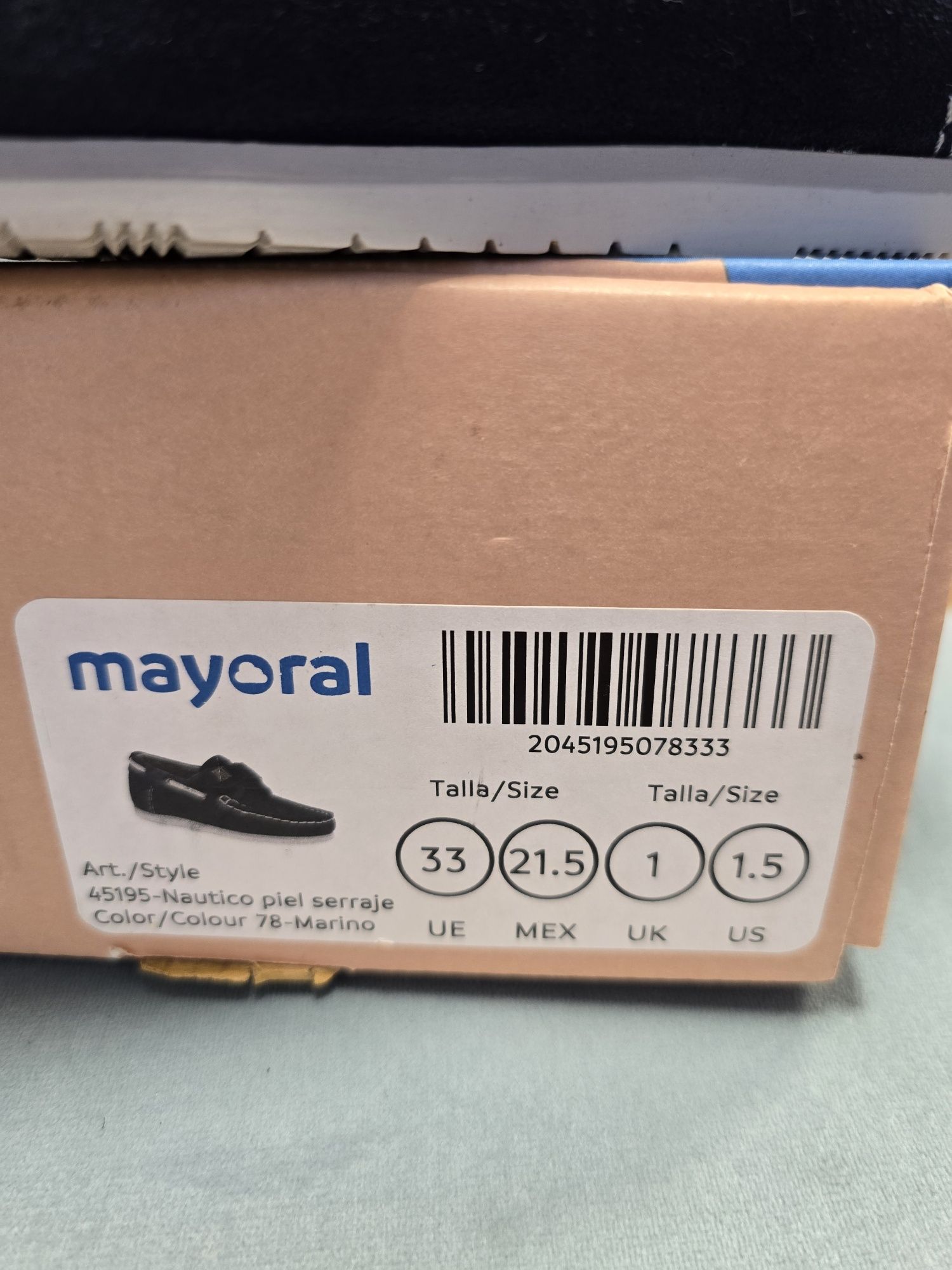 Mokasyny Mayoral 33 skóra