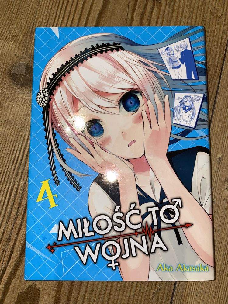 MANGA „Milosc to wojna” 5 tomów