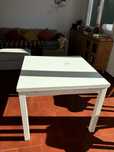 Mesa branca extensivel
