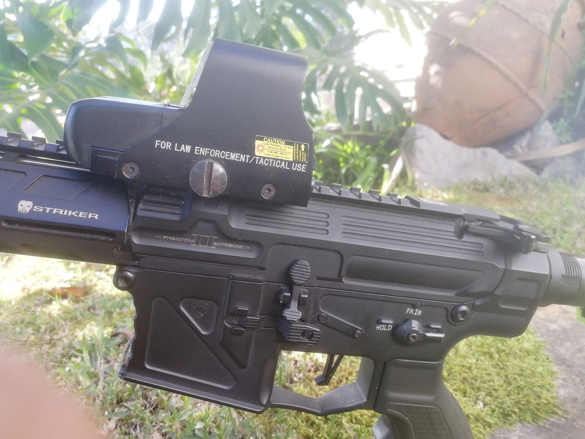 Airsoft APS Mkr2 com upgrades