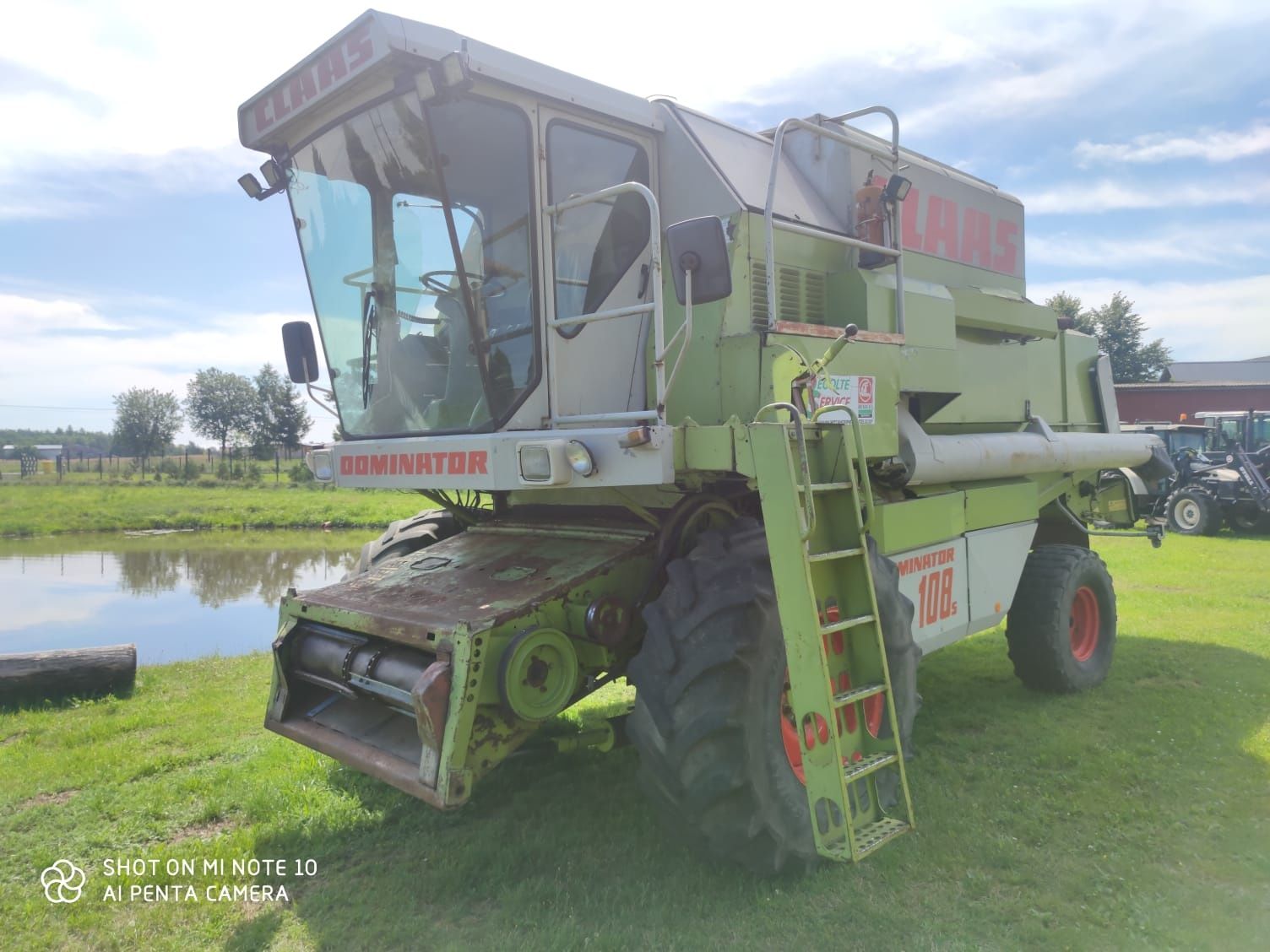 Claas Dominator 108 / Heder 5 m z wózkiem/ Klimatyzacja