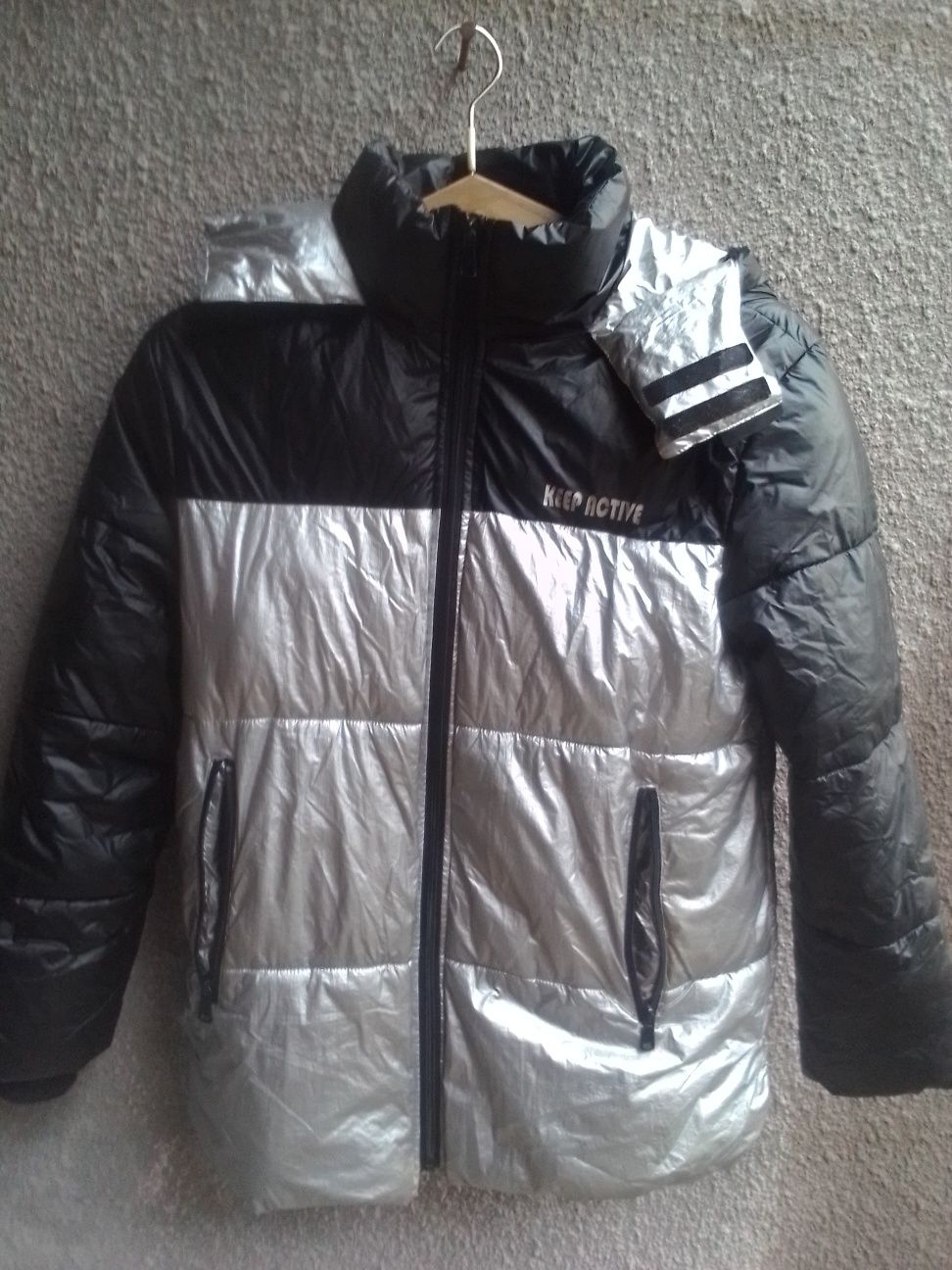 Зимова куртка, пуховик, курточка Zara 46-48 рр