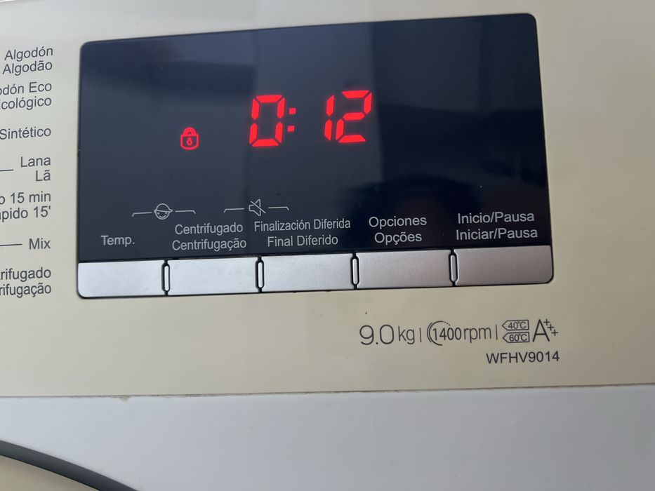 Maquina de lavar  Hisense 9.0kg