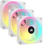 Corsair iCUE LINK QX120 PWM RGB White Triple Pack 3x120mm