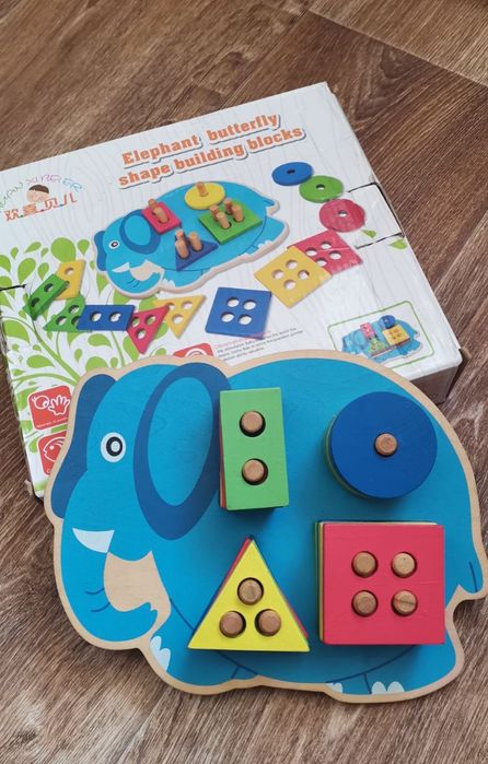 Дерев‘яний сортер геометричні фігури