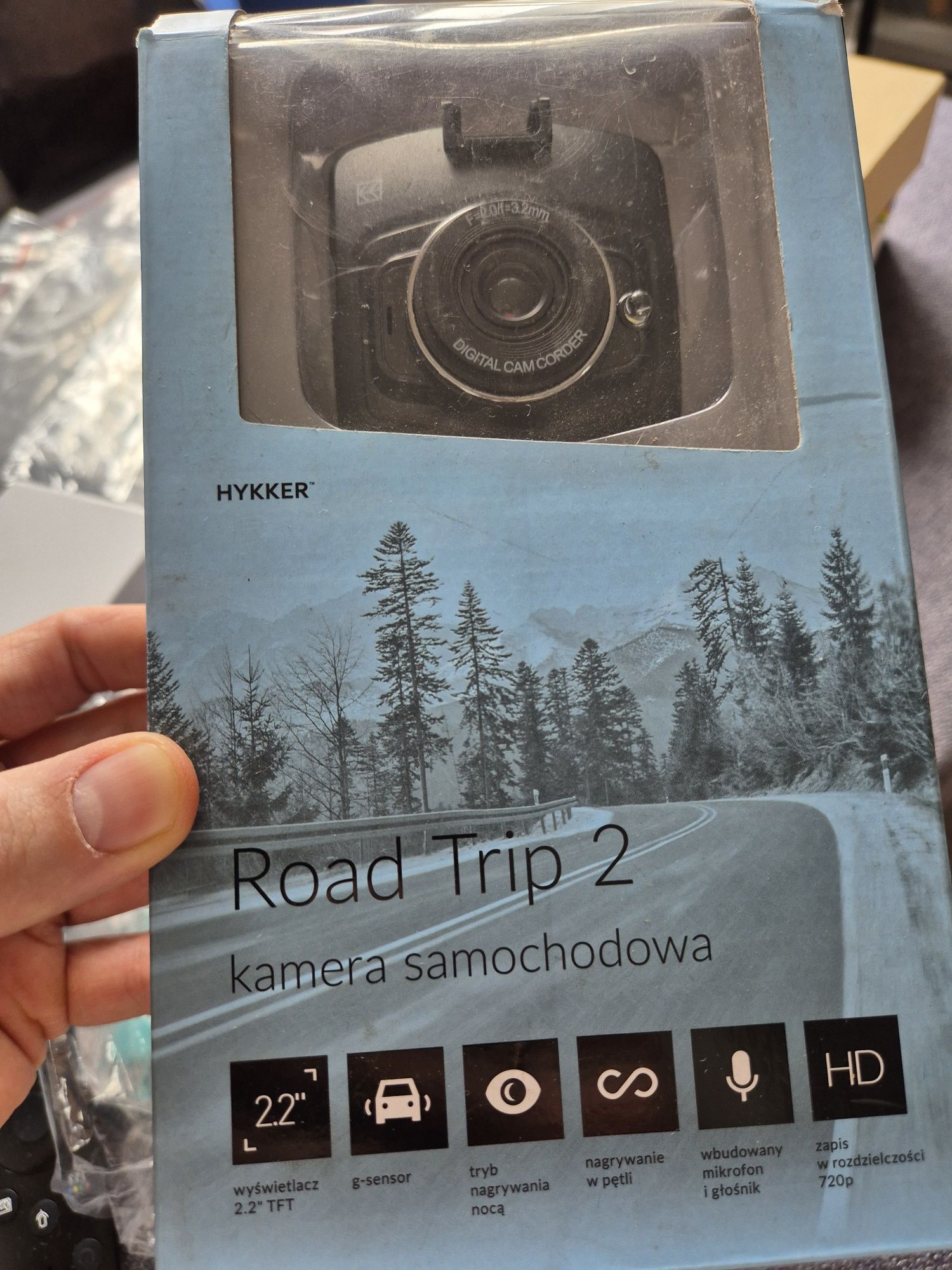 Kamera samochodowa HYKKER Road Trip 2
