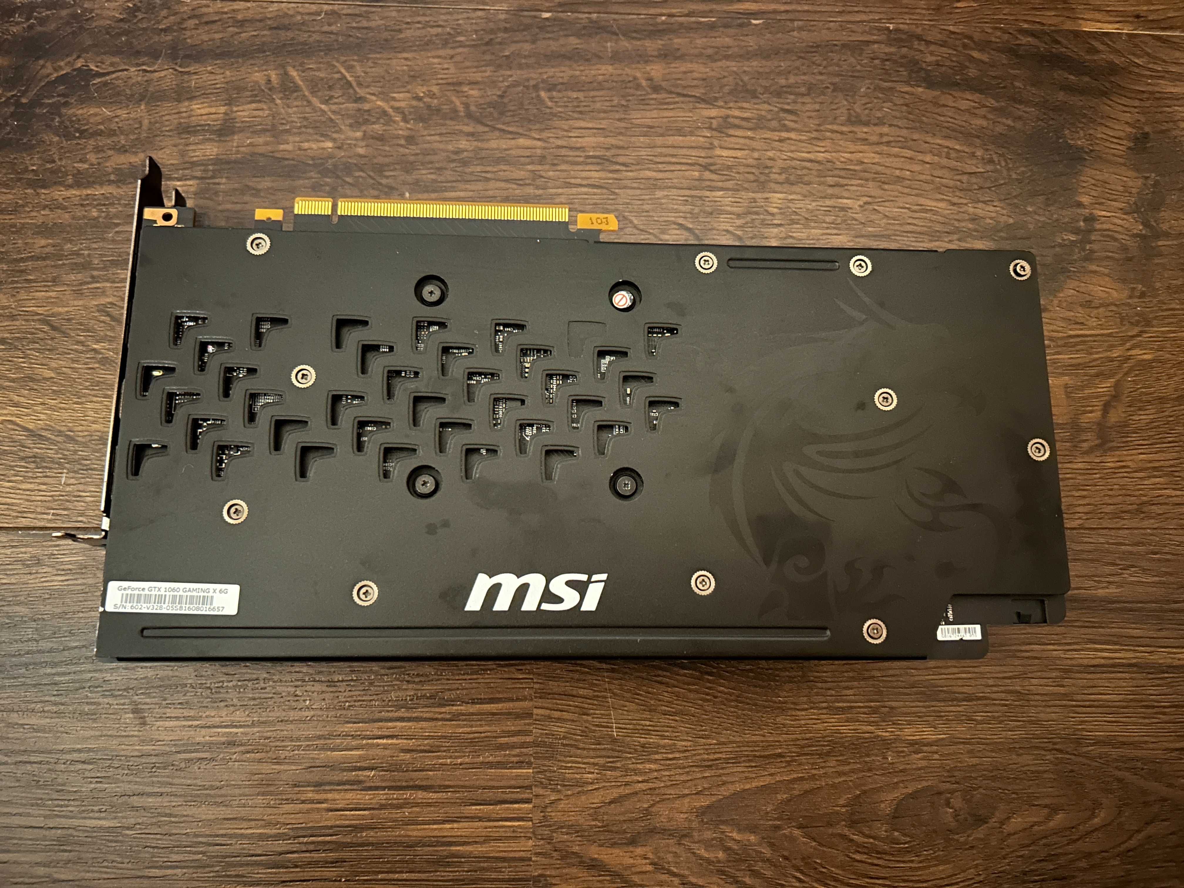 ТОП! Видеокарта NVIDIA GeForce GTX 1060 6GB GDDR5 MSI Гарантия!