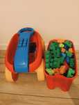 Klocki Mega Blocks i wózek