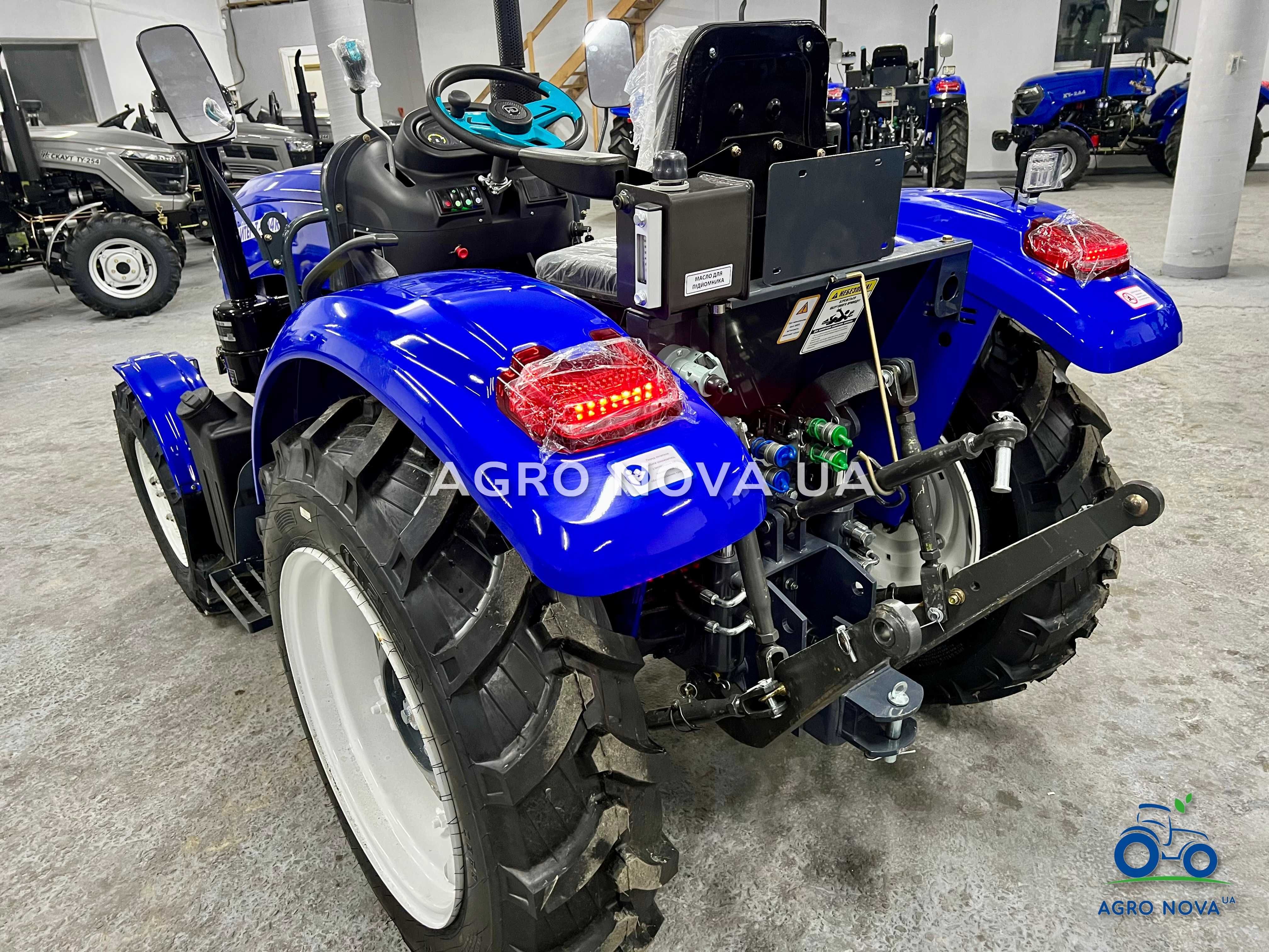Мінітрактор ФАЙТЕР T 404RD Примусова гідравліка Реверс