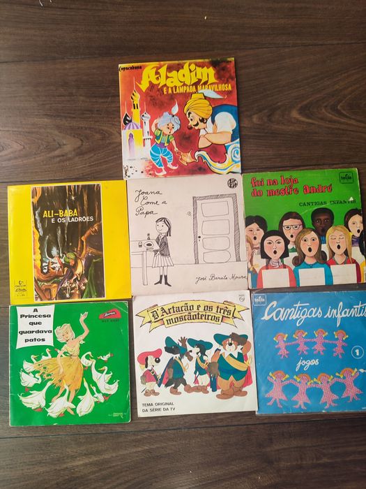Disco vinil de (musica portuguesa e infantil)
