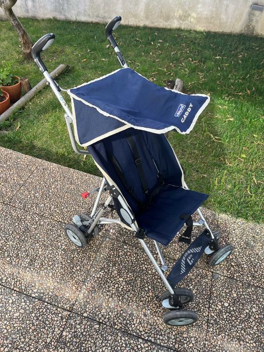 Carrinho passeio criança tipo bengala da Chicco