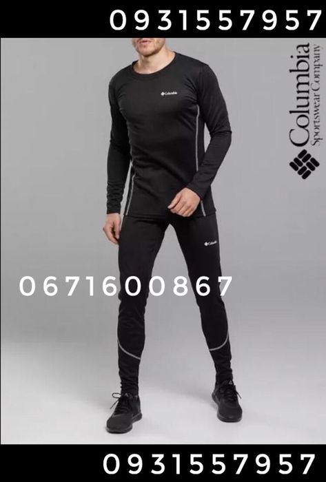 Термобілизна columbia фліс Термобелье мужское Термобелье М 46