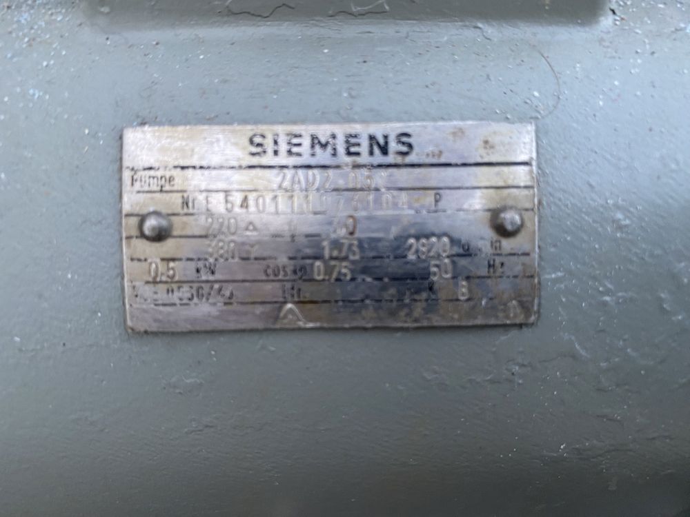 Bomba Siemens Trifásica