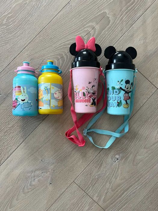 Бутилочки поілки з трубочкою і без