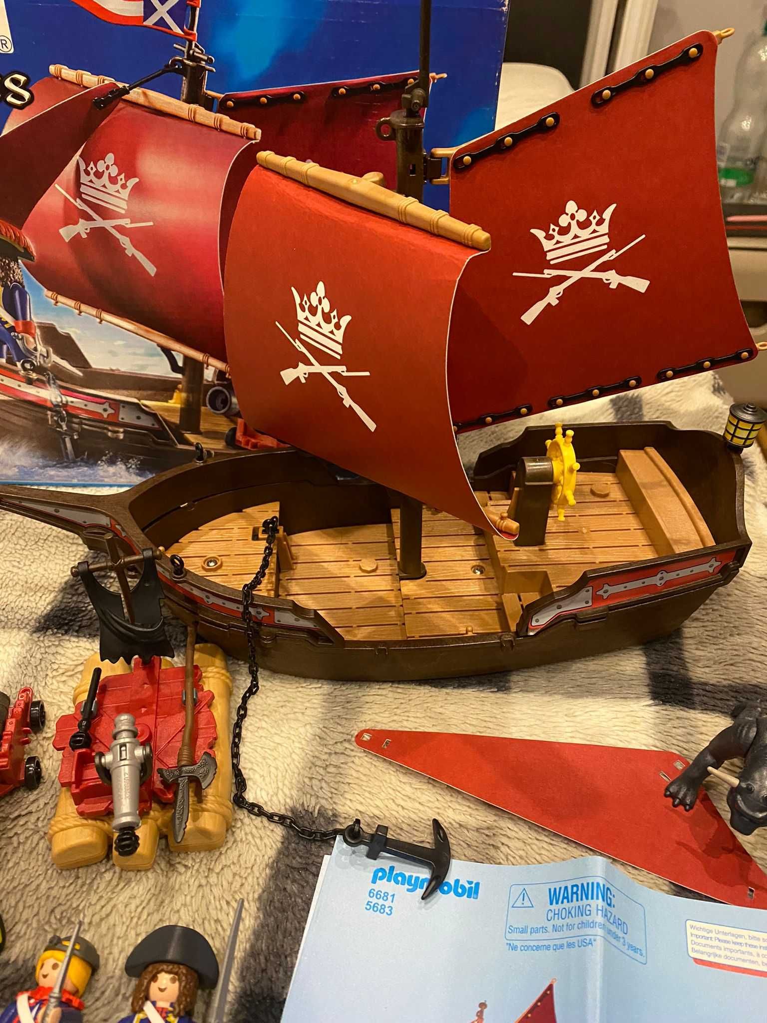 Playmobil Pirates 6681 + 8 Piratów Playmobil