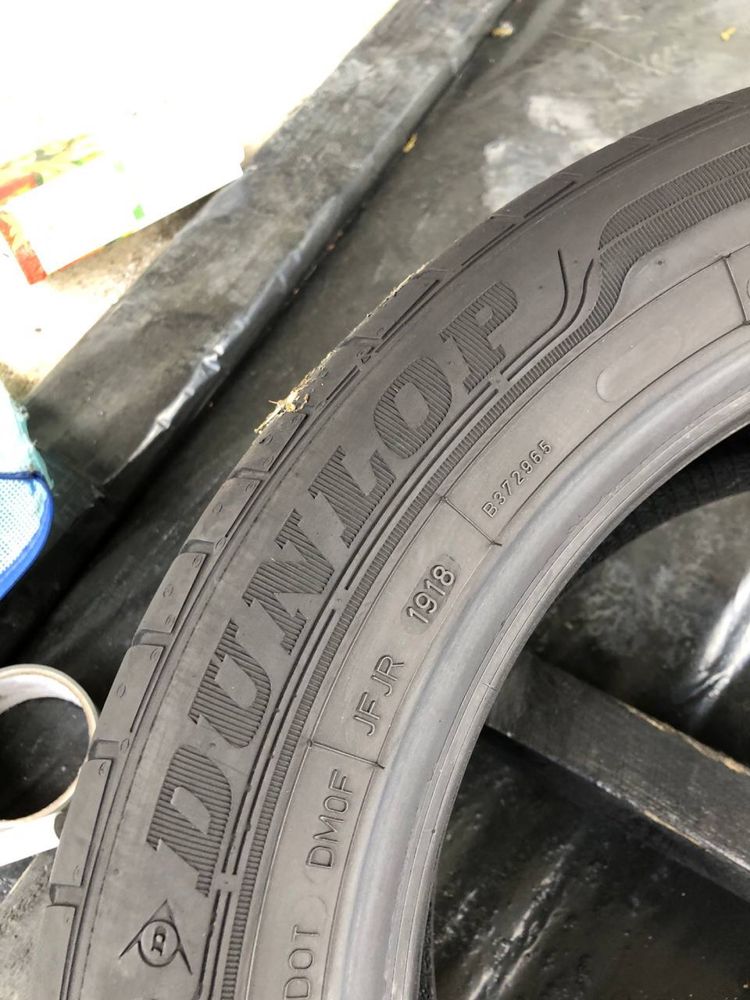 Шини 205/55 r16 Dunlop Літо 2шт 2018рік (672)