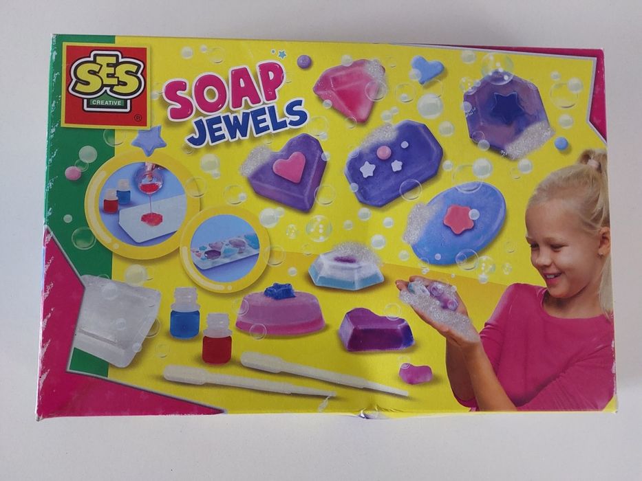 Kreatywny zestaw do tworzenia mydełek SES Creative Soap Jewels