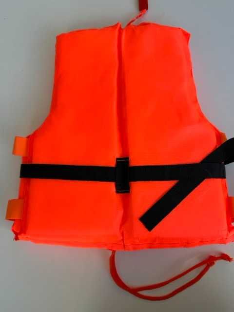 Kamizelka ratunkowa asekuracyjna dziecięca – pomarańczowa (nowa)