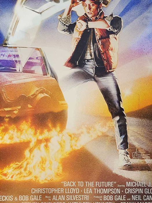 plakat 61x91,5cm Powrót do Przyszłości - poster Zemeckis, Spielberg