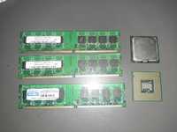 DDR2 3 x 1GB Intel Core Quad Q6600/ E8400