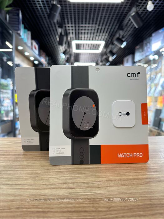 Смарт-годинник Nothing CMF Watch Pro Dark Grey