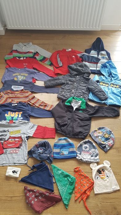 Paka ubranek dla chłopca 30szt plus gratisy