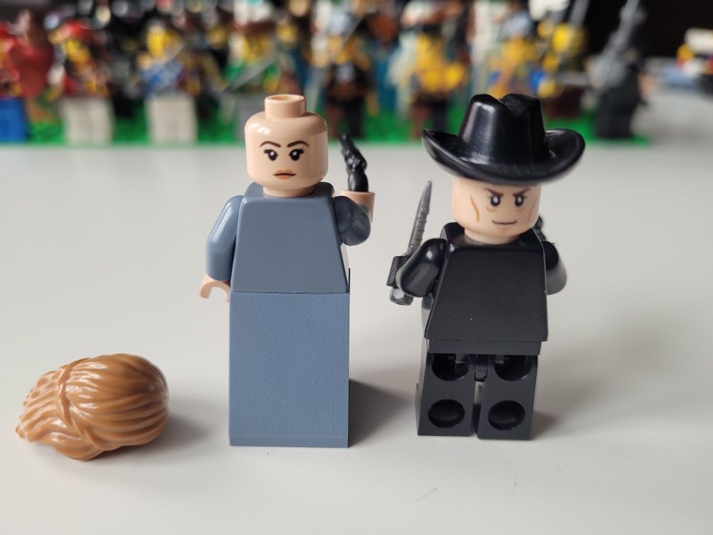 Lego Westworld Dolores i Man in black 100% lego