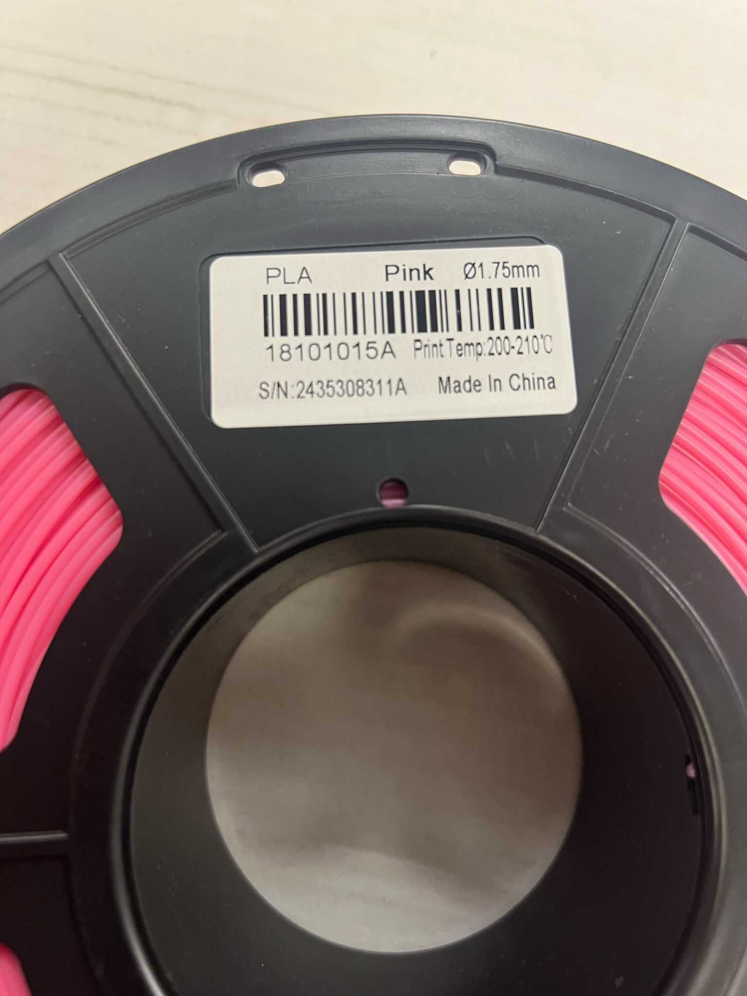 Filament do drukarek 3D - Różowy - 1kg - OUTLET - A2