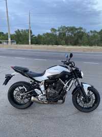 Продам мотоцик yamaha mt 07