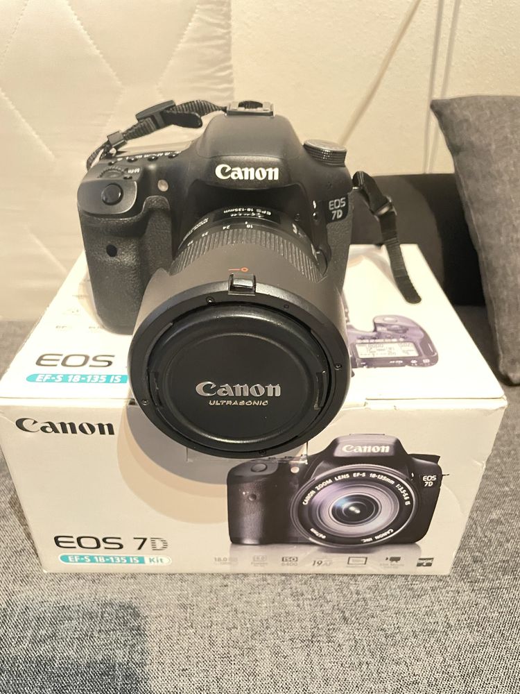 Canon eos 7d jak nowy niski przebieg