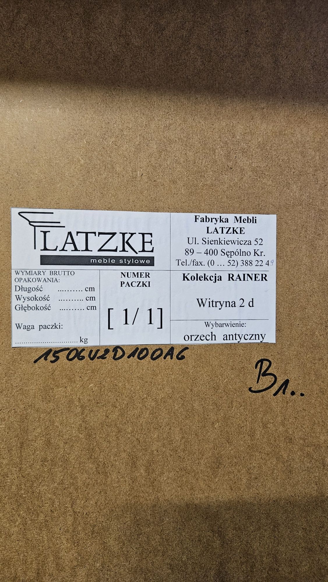 Komoda duża lite drewno Latzke 173 x 125 x 47
