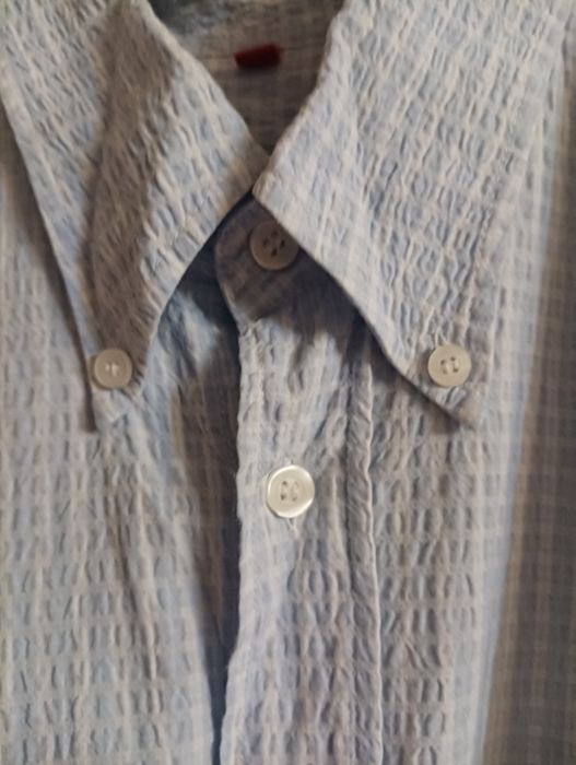 6. Koszula męska krótki rękaw rozmiar 43 firmy Wólczanka