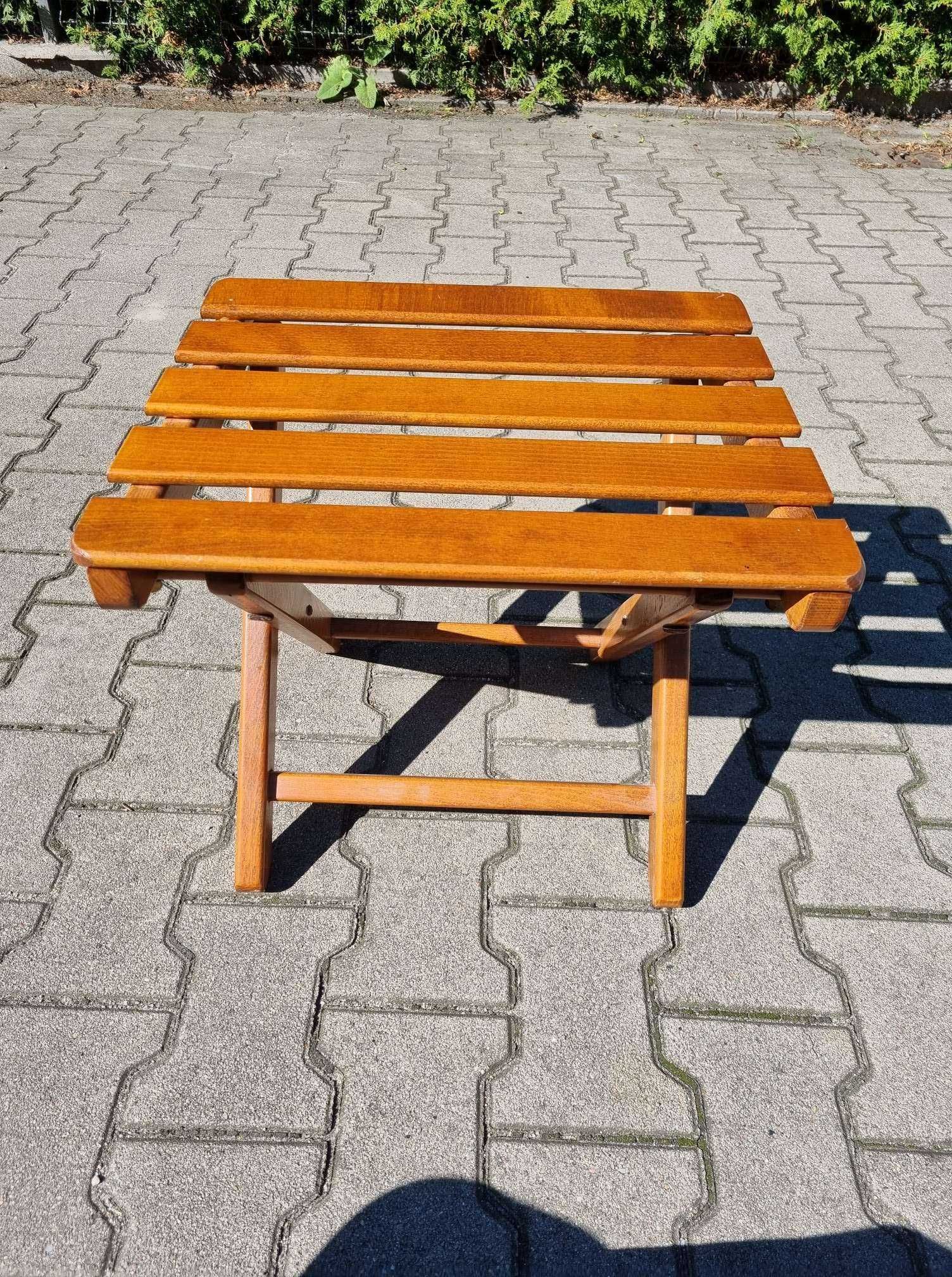 składane krzesełko drewno