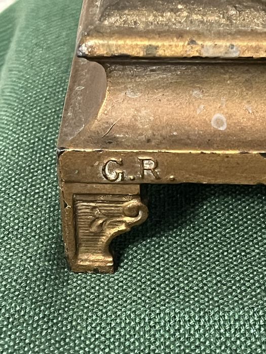 Presépio antigo em bronze peça colecionável como nas fotos