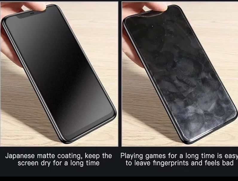 Захисне скло матове iPhone 12 pro max Айфон Матовое защитное стекло