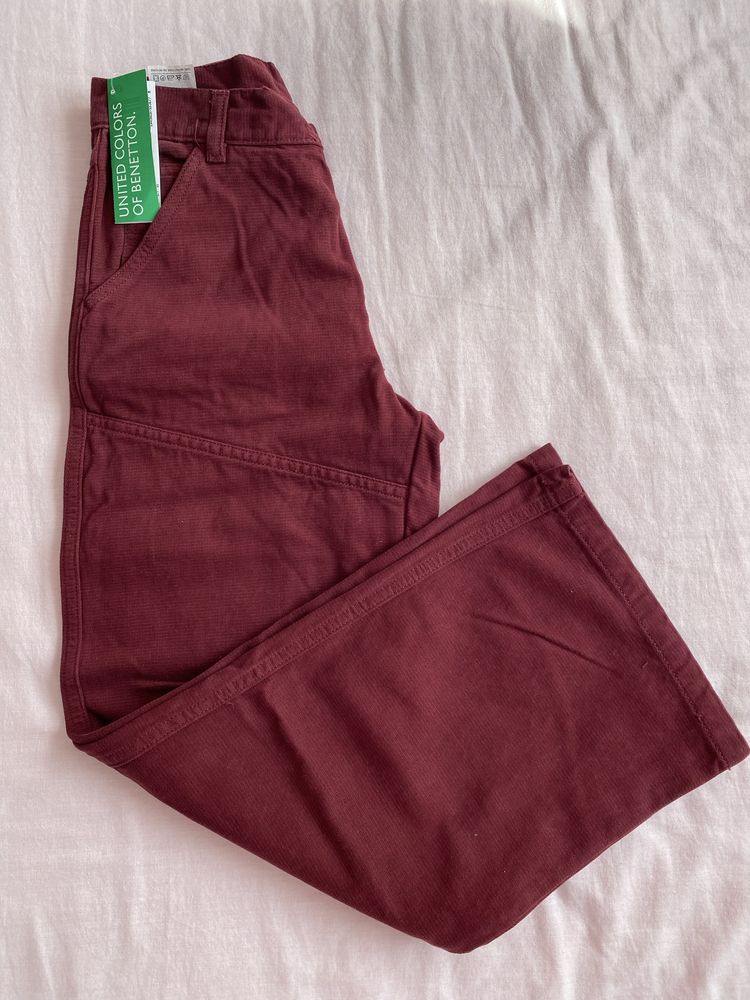 Calças de menina (8 anos) da Benetton